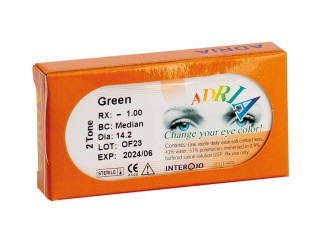 Мягкие контактные линзы Цветные контактные линзы Adria 2 Tone - linza.com.ua